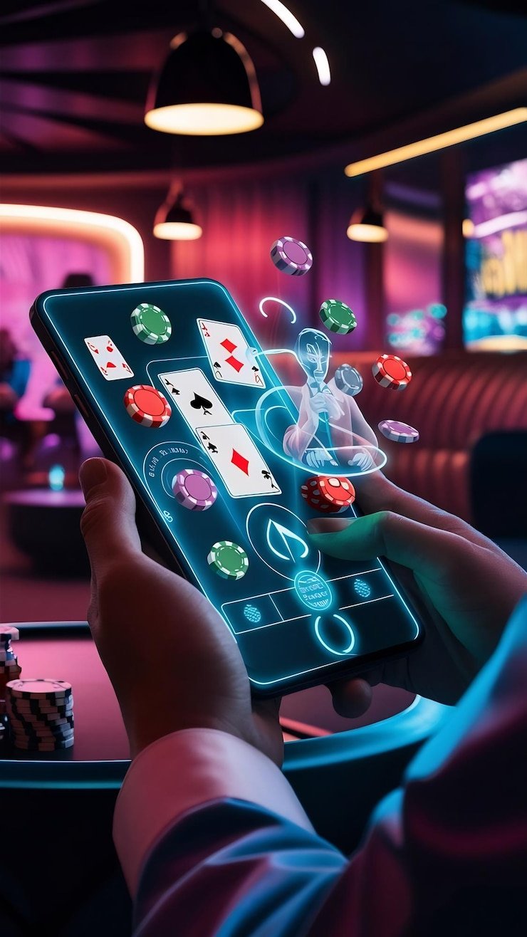 Tampilan mobile go55 pada ponsel